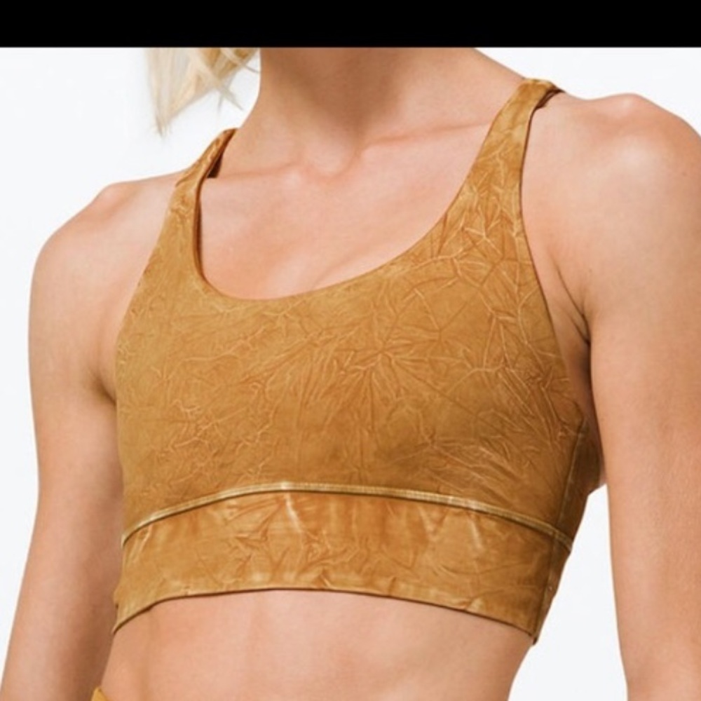 Lululemon Energy Bra Long LINE NULUX WASH